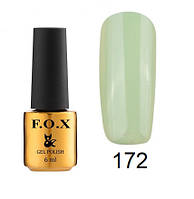 Гель-лак F.O.X Gel Polish Gold Pigment 172 молочно-салатово-сірий 6 мл