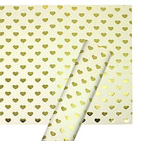 Папір паковання PPW PAPER Lesko PZ097 Сердечка 50*70 см шт., фото 2
