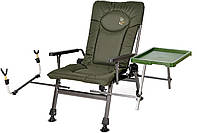 Elektrostatyk F5R ST/P Коропове крісло із столиком та тримачем для вудки (навантаження 110кг) F5R ST/P