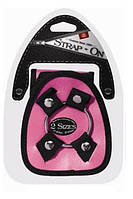 Труси для страпона з металевим кільцем Strap On Hareness Pink