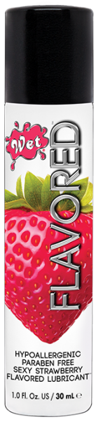 Лубрикант на водній основі для орального сексу Wet Flavored Sexy Strawberry 30мл