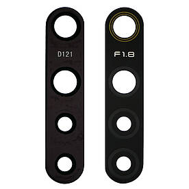 Скло камери для телефону Realme 5 (Чорне)