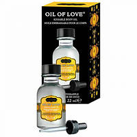 Оральне збуджуюче масло для інтимних поцілунків Kamasutra Oil Of Love Кокос + Ананас 22мл