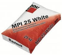 Штукатурная смесь Baumit MPI 25 White, мешок 25 кг.