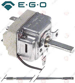 Термостат EGO 55.19062.865 63-346C 1 полюс 1NO зонд Ø 3mm L= 144mm
