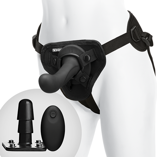 Страпон Doc Johnson G-Spot Vibrating Pleasure Set | ProMax