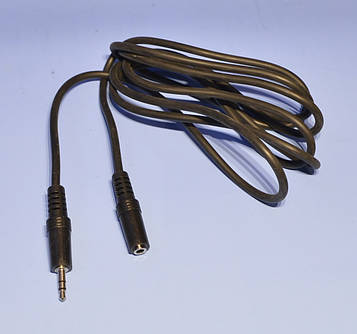 Шнур-подовжувач jack3.5мм стерео KPO2744, 1.8м