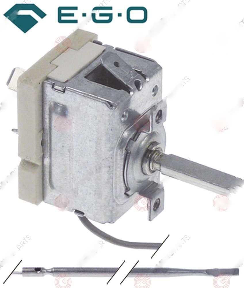 Термостат EGO 57-287C 1NO 16A TER005 (TER034) 1 полюс 1NO зонд Ø 3,1mm L= 122mm