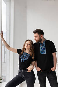 Футболки вишиванки для пари "Гуцульські"