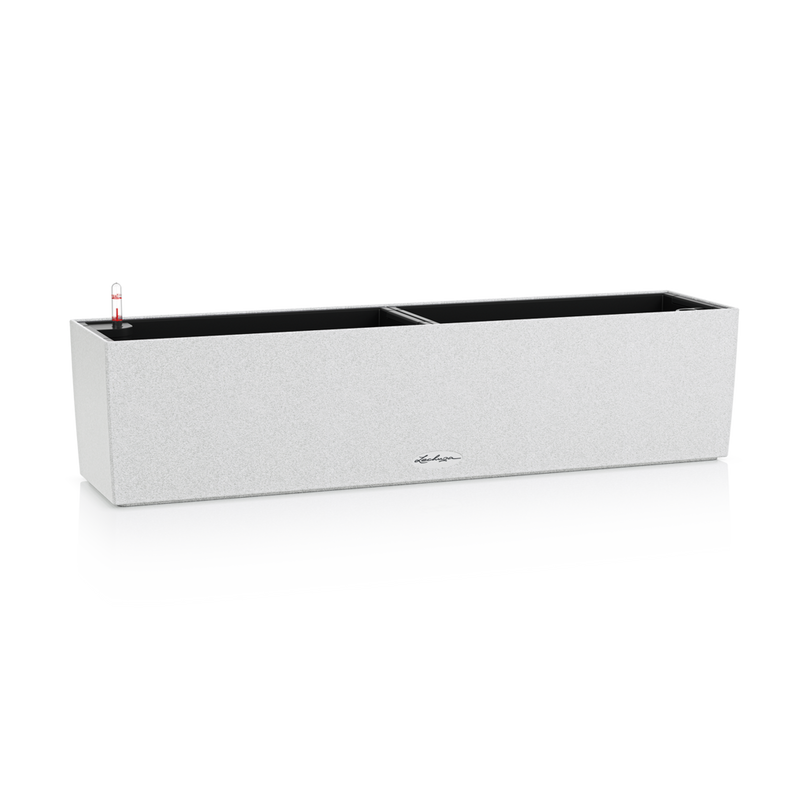 Кашпо BALCONERA Stone 80 пісочний білий Lechuza