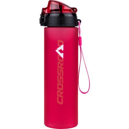Пляшка для води тританова Crossroad FLIP BOTTLE 0,7L (рожева)