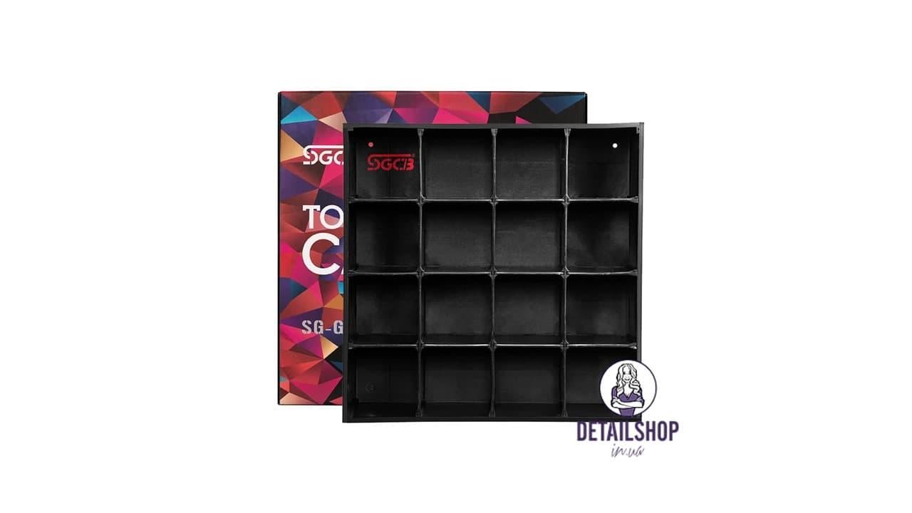 SGCB Towel Crid Cabinet - органайзер модульний для зберігання мікрофібри 40*40 см, 16 відділень