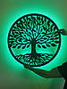 Декоративне панно з дерева з LED підсвічуванням "ДЕРЕВО ЖИТТЯ", фото 4