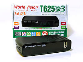 Ефірний Т2 ресивер World Vision T625D3