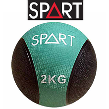 Медбол м'яч медичний м'яч для кросфіту обважнений SPART 2 кг