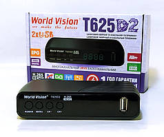 Ефірний Т2 ресивер World Vision T625D2