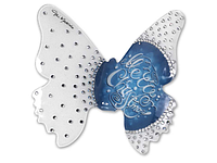 Статуэтка Giovinarte 1782/213 "Бабочка "Новогодний синий мотив" средняя