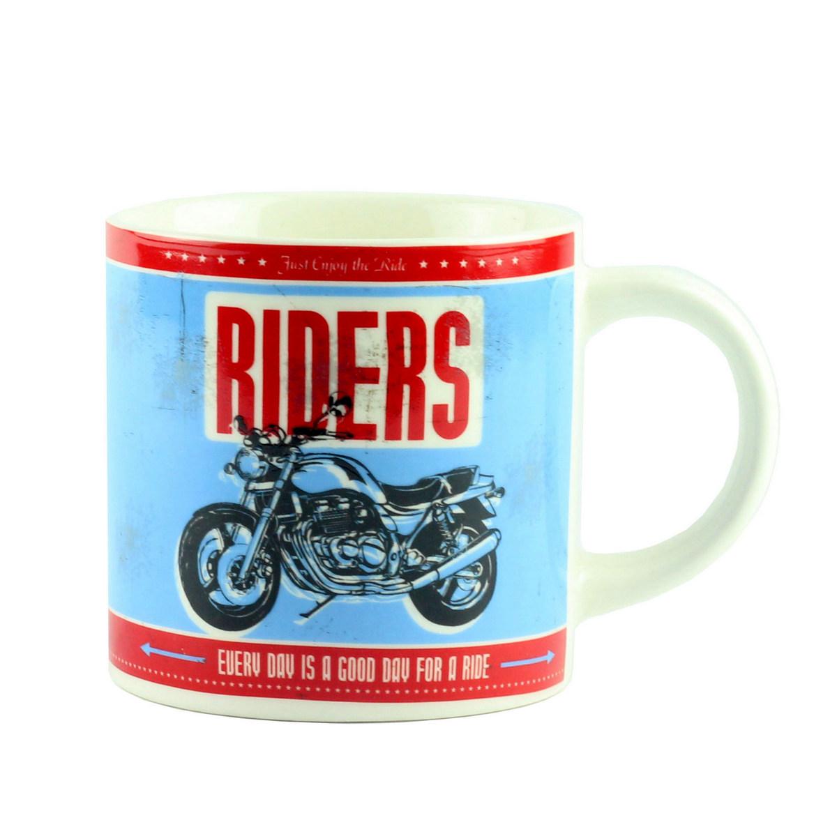 Чашка "Motorbike Desing Assorted" з принтом мотоцикла G. Wurm 10024195-3, фото 1