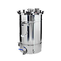 Куб Kors Universal 60 літрів 2" кламп з регульованим замком, знімною кришкою AISI 304