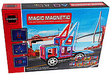 Конструктор Магнітний Magic Magnetic JH8882 Вантажівка 25 деталей, фото 3