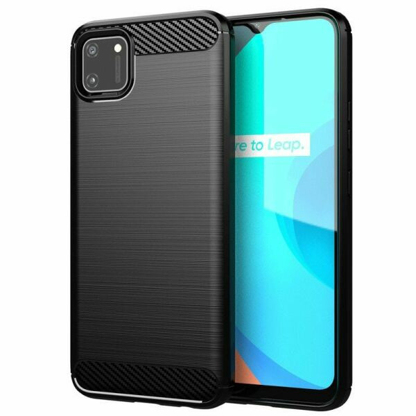 Чохол для Realme C11 - Black Carbon UniCase