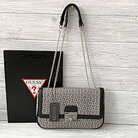 Брендовая сумочка Guess (6685) grey