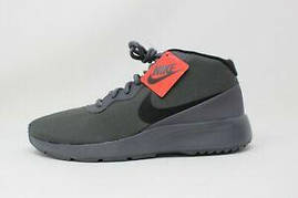 Напівчеревики nike (найк) Tanjun chukka утеплені сірі, фото 3