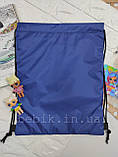 Рюкзак-сумка для змінного взуття для дівчинки ляльки LOL з синього текстилю 42х33 см, фото 2