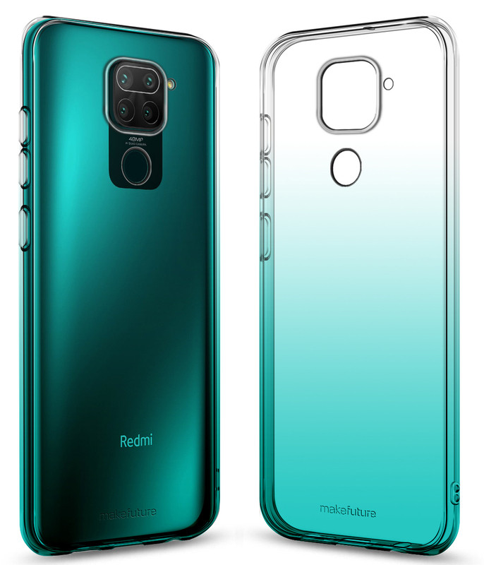Чохол для Xiaomi Redmi Note 9 Gradient TPU Azure MakeFuture (MCG-XRN9AZ)