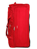 Сумка на колесах гігант XL бордова 80х37х40см/117л/3.1кг/Airtex 821-80, фото 6