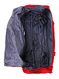 Сумка на колесах гігант XL бордова 80х37х40см/117л/3.1кг/Airtex 821-80, фото 10