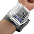 Автоматичний тонометр на зап'ястя Automatic Blood Pressure + ПОДАРУНОК Безконтактний термометр!, фото 3