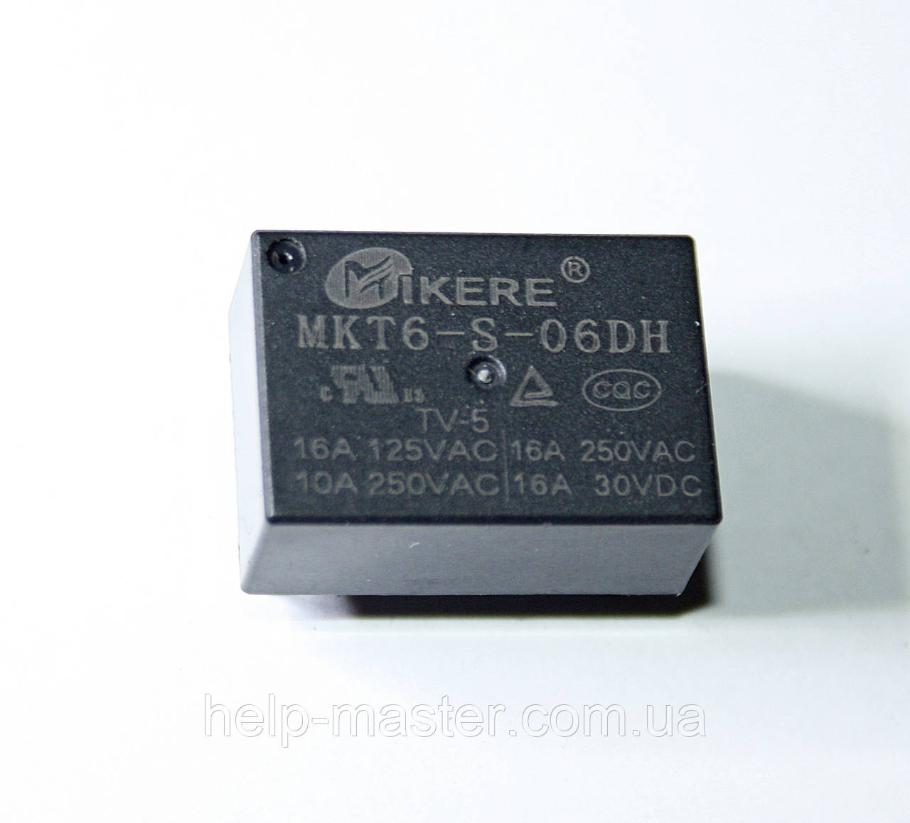 Реле MKT6-S-06DH (6VDC), фото 1