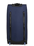 Сумка на колесах гігант XL синя 80х37х40см/117л/3.1кг/Airtex 821-80, фото 4