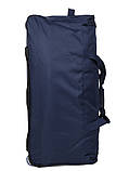 Сумка на колесах гігант XL синя 80х37х40см/117л/3.1кг/Airtex 821-80, фото 6