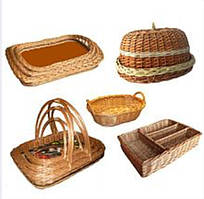 Хлебницы и аксесуары плетеные из лозы 