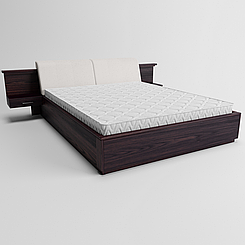 Ліжко дерев'яне Делайт з підйомним механізмом (масив ясена)