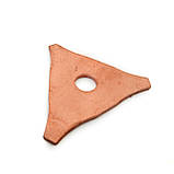 Для спотера Трикутна шайба Оміднена (20 шт.), фото 2