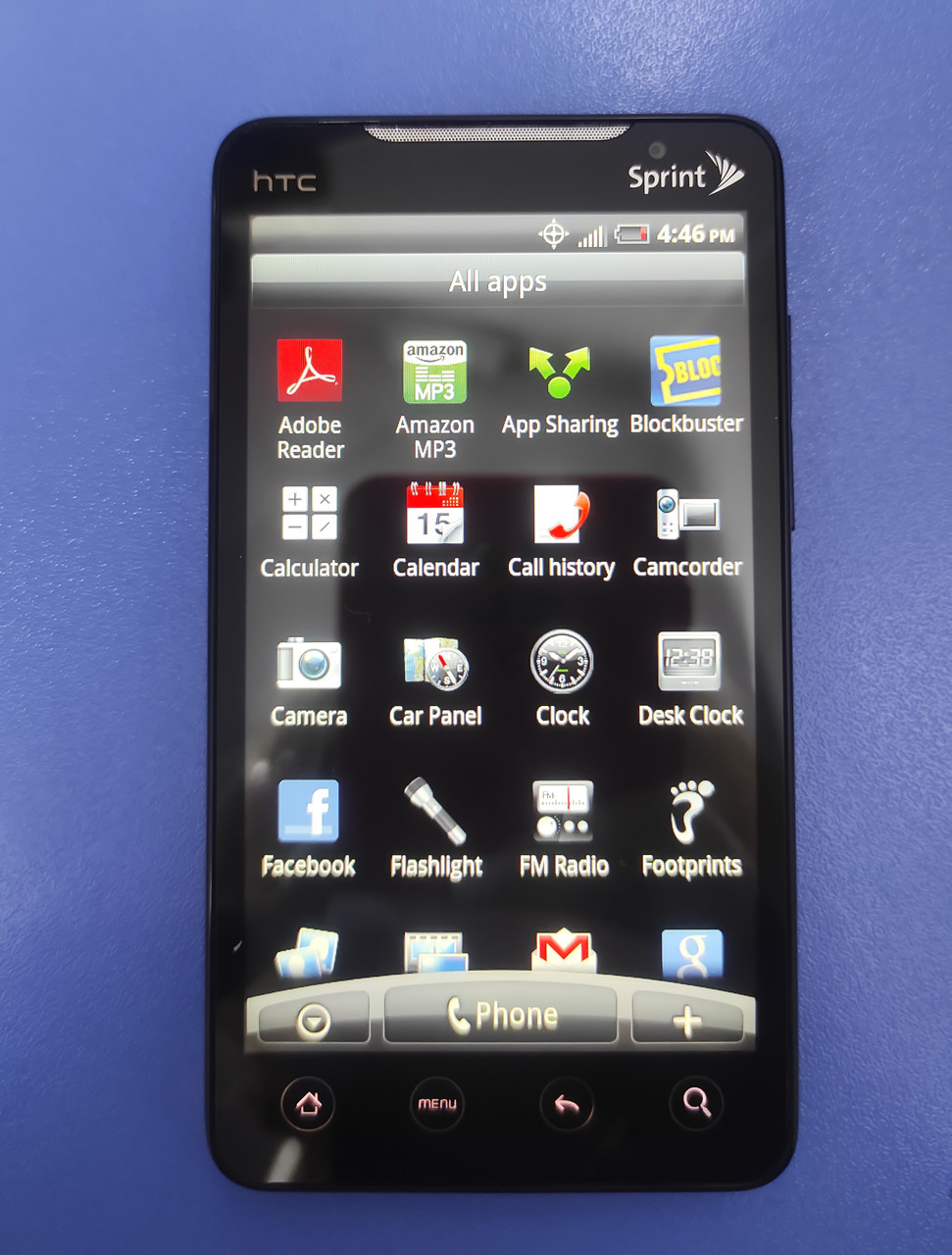 Смартфон HTC EVO 4G Sprint (PC36100 CDMA) 4.3" CDMA 512MB RAM 1GB FLASH 1 ГГц В фирменной коробке - фото 2 - id-p1423174902