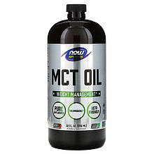 NOW Foods MCT Oil (Unflavored) 946 ml