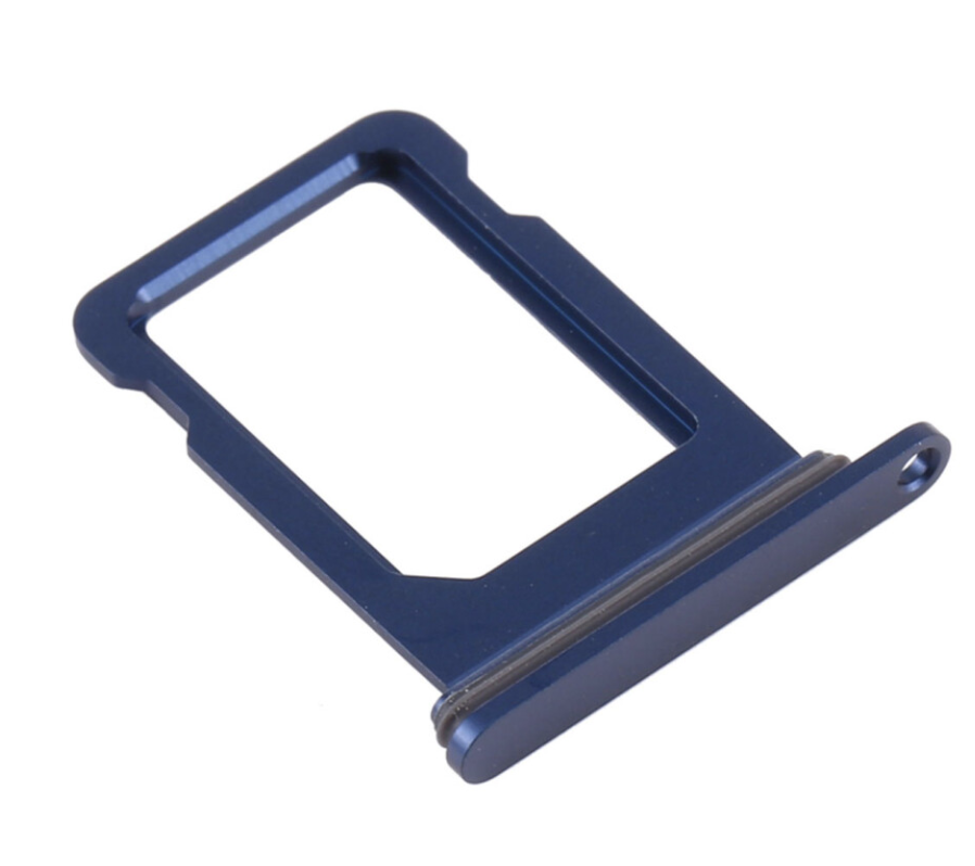 Лоток для сім карти iPhone 12 mini , колір синій, 1 sim, фото 1