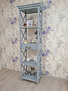 Етажерка дерев'яна в класичному стилі ПР-09 Прованс РКБ-Меблі, колір на вибір