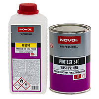 Реактивный грунт Novol PROTECT 340 Wash Primer 1+1 1л с отвердителем 1л