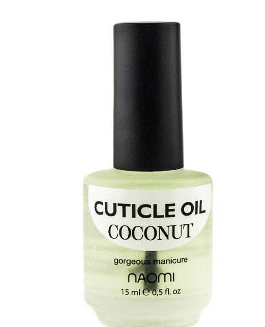 Cuticle Oil / Naomi Масло для кутикули, 15мл (кокос)