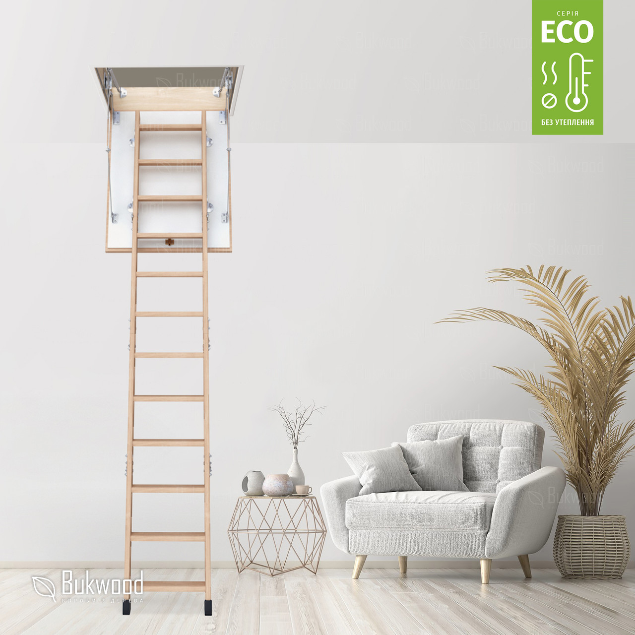 Сходи на горище Bukwood Eco Mini, фото 1