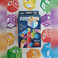 Настольная развивающая игра "Fortuno 3D" малая карточная Danko Toys