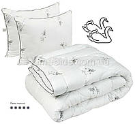 Набор Одеяло двуспальное 172x205 Лебединый Пух + 2 подушки 50х70 Silver Swan 420 г/м2 зимний