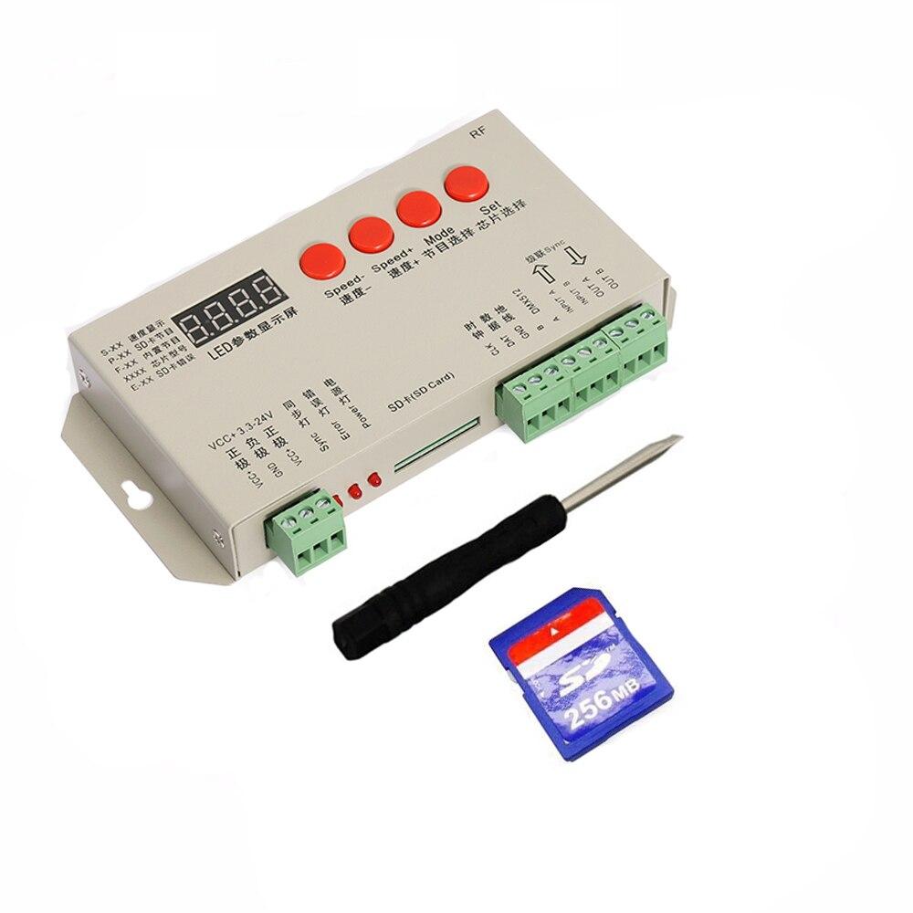 SPI smart контролер LEDTech програмований CONTROL K-1000S. DMX512, WS2811, WS2812b, WS2813, 1804, SK6812