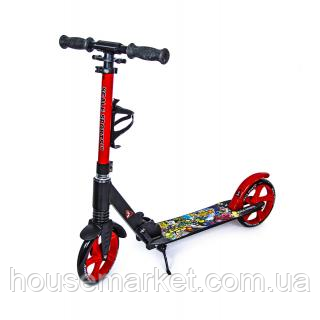 Самокат Scale Sports SS-05 чорний двоколісний