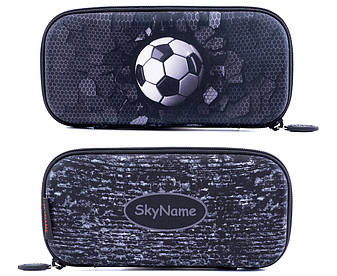 Пенал твердий без наповнення для хлопчика Winner One SkyName М'яч Р-258, фото 1